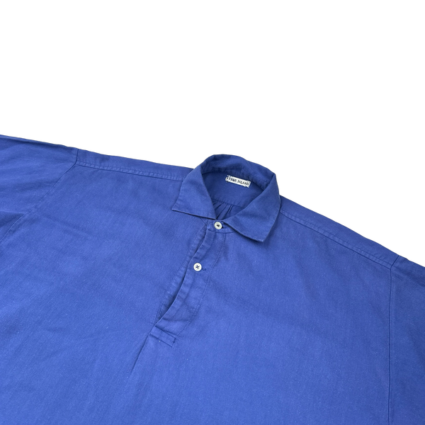 Stone Island 80's Marina Vintage Cotton Polo Shirt - XL