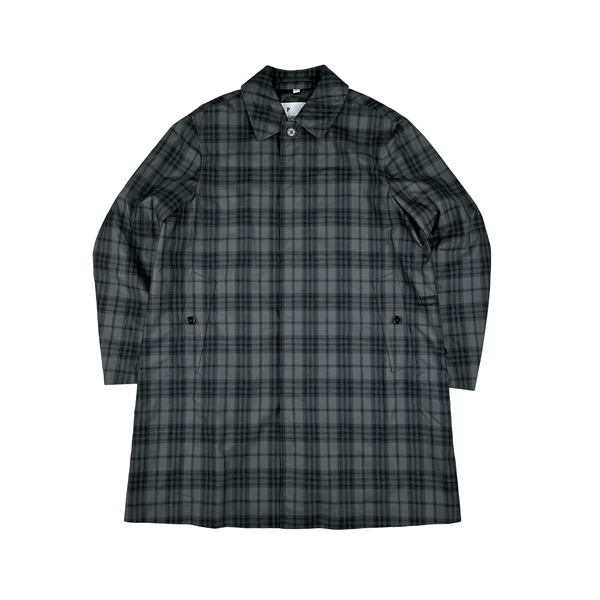 Burberry x Pop Trading Grey Check Reflective Two Piece Cargo Jacket Set - Large