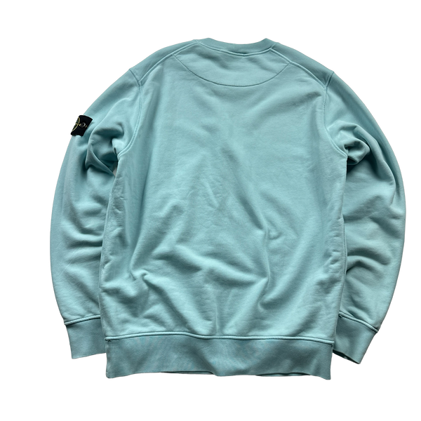 Stone Island 2022 Baby Blue Crewneck Sweatshirt - XL