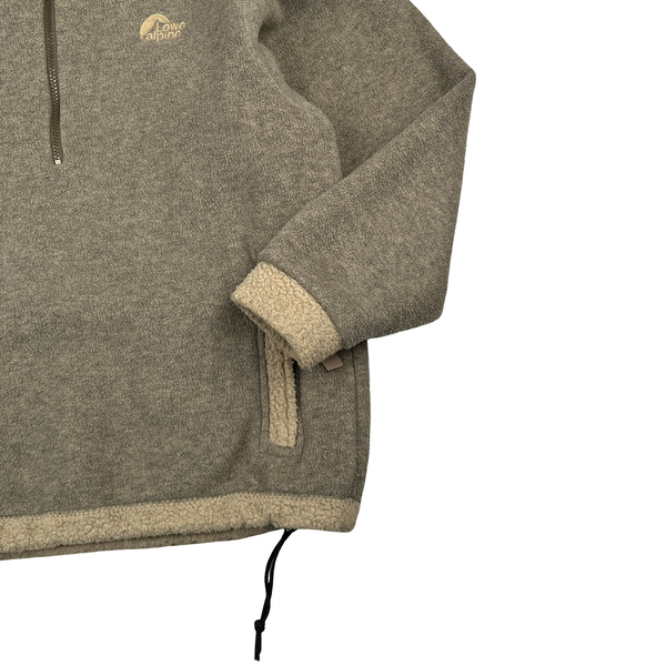 Lowe Alpine Alutian Brown Heavyweight Fleece Jumper - Small
