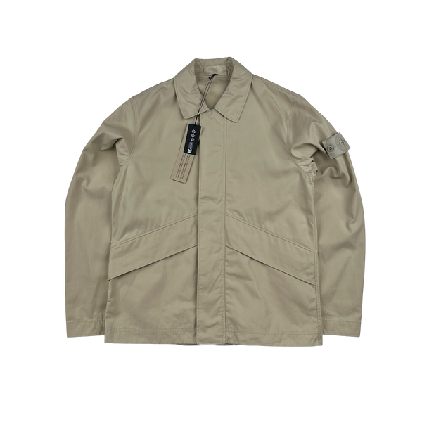 Stone Island 2024 New Season Tan Ghost Piece Overshirt