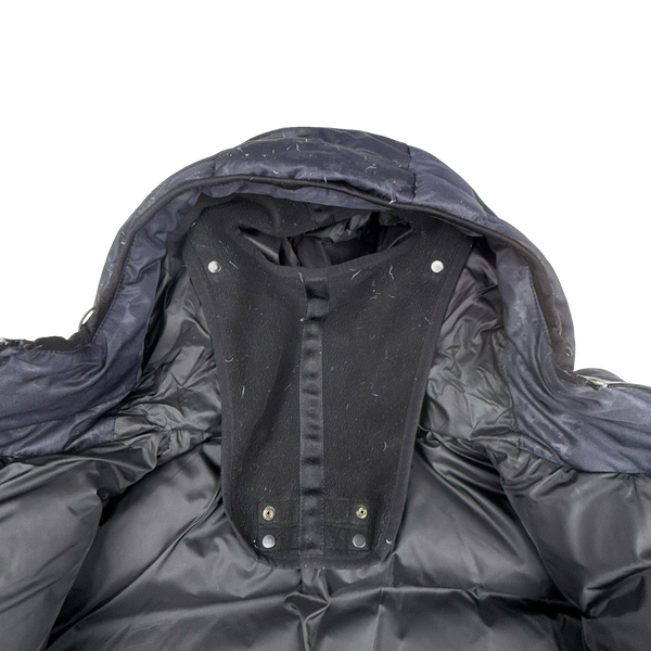 Stone Island 2010 Navy Welded Down Balaclava Puffer Jacket - XXL
