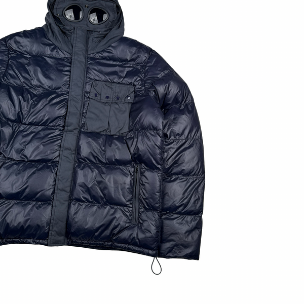 CP Company Navy DD Shell Goggle Jacket - XL