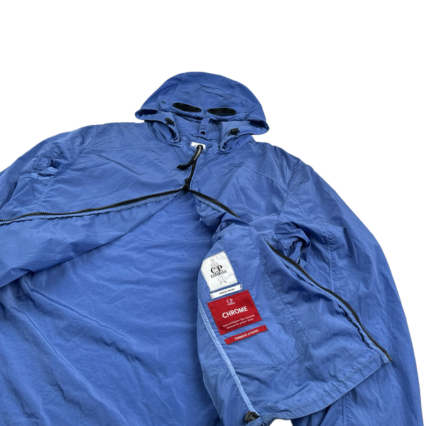 CP Company Blue Chrome R Goggle Jacket - XL