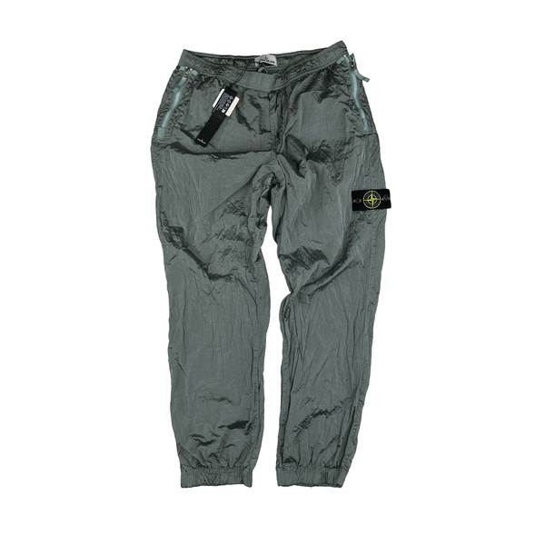 Stone Island 2023 Grey Nylon Metal Econyl Trousers - XL