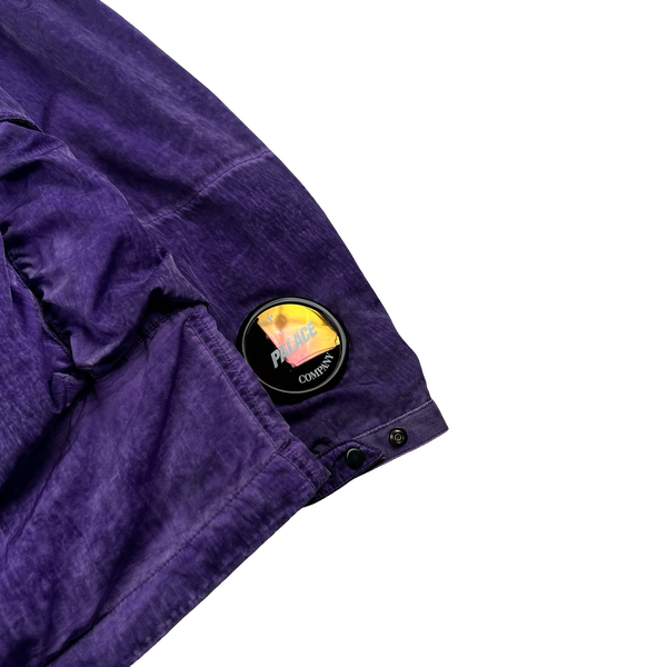 CP Company x Palace Purple Nylon La Mille Goggle Jacket - Medium