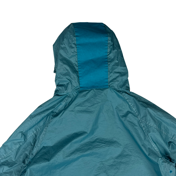 Ten C Blue Lightweight Tempest Anorak Jacket - Medium