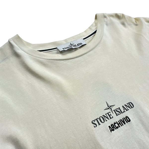 Stone Island 2016 Pure Metal Archivo Short Sleeve T Shirt - XL