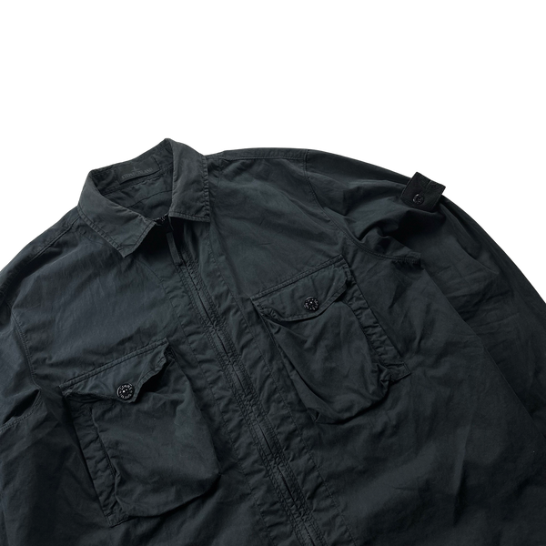 Stone Island 2019 Navy Ghost Overshirt - XL