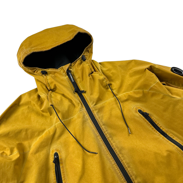CP Company Yellow Re Colour Pro Tek Jacket - Medium