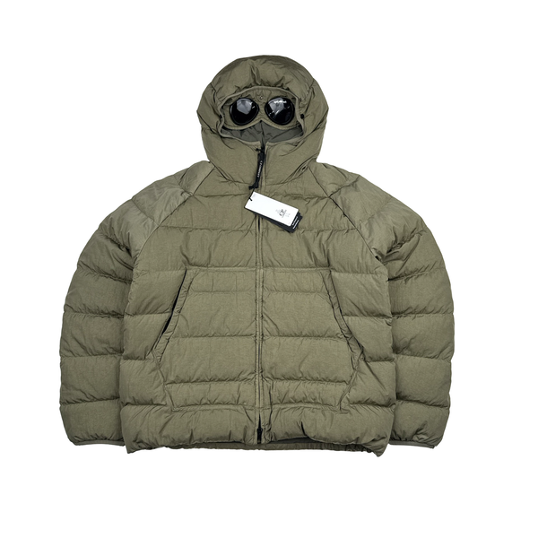 CP Company Olive Grey ECO CHROME-R Down Filled Puffer Jacket - XL