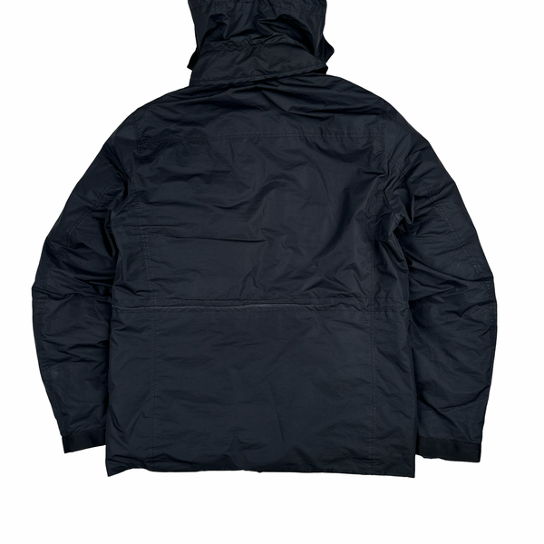 CP Company Black Micro M Goggle Jacket - Medium