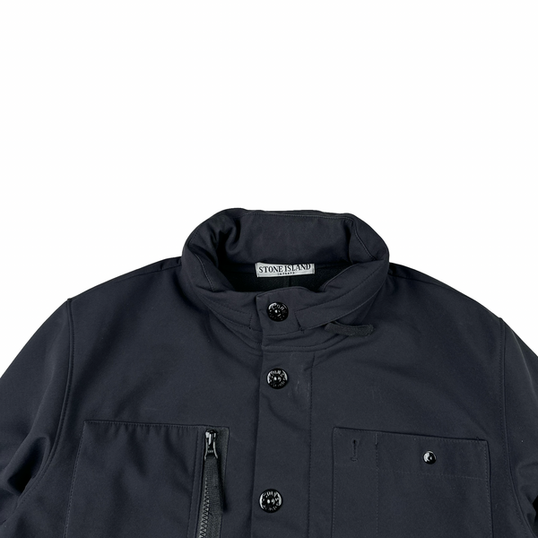 Stone Island 2011 Black Soft Shell R Jacket - Medium