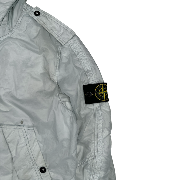 Stone Island 2011 White Tyveck Mesh Lined Jacket - Medium