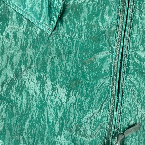 CP Company Turquoise Garment Dyed Nylon Kan D Shell Jacket - Small