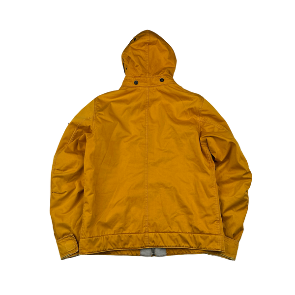 Stone Island Orange 2010 Raso Gommato Jacket - Medium