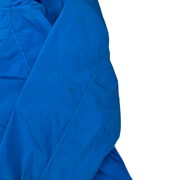 CP Company Blue Nycra Hooded Jacket - Medium