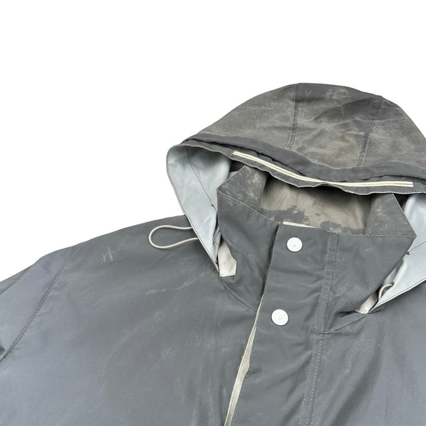 Stone Island 2011 Rare Archive Silver Reflective Jacket - Large