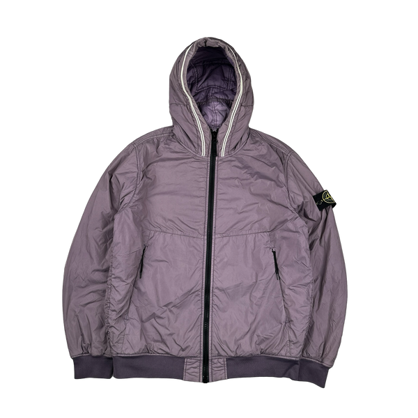 Stone Island 2020 Lavender Garment Dyed Primaloft TC Jacket XL Mat s Island