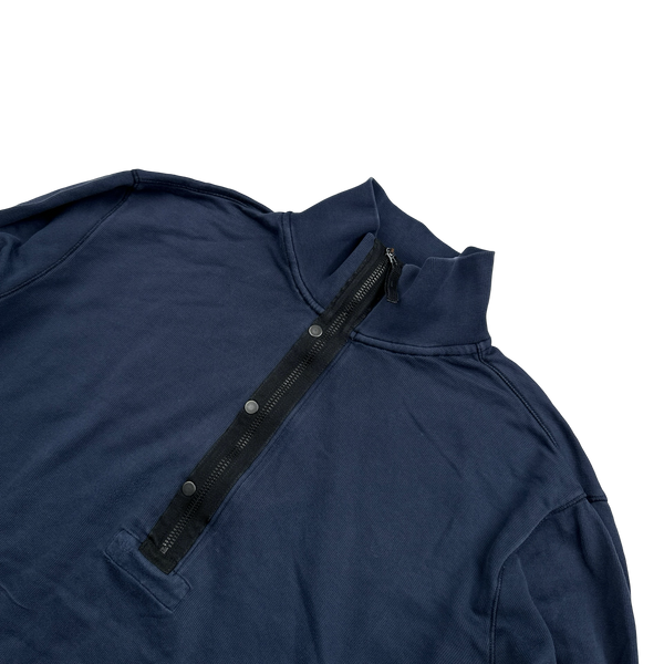 Stone Island 2011 Navy Cotton Pullover Jumper - XL