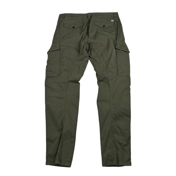 CP Company Khaki Ergonomic Fit Cargo Trousers - XXL