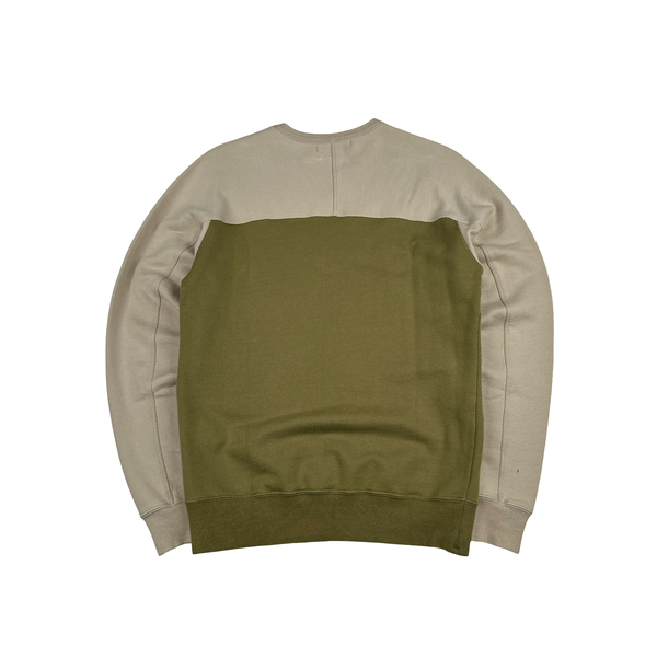 Stone Island 2015 Reflective Spellout Navy/Purple Cotton Crewneck - Medium