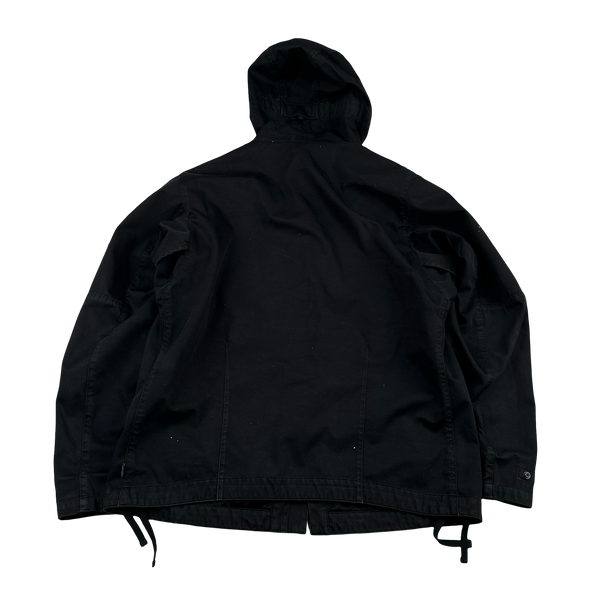 Stone Island 2015 Black Raso R 3L Shadow Project Jacket - XL