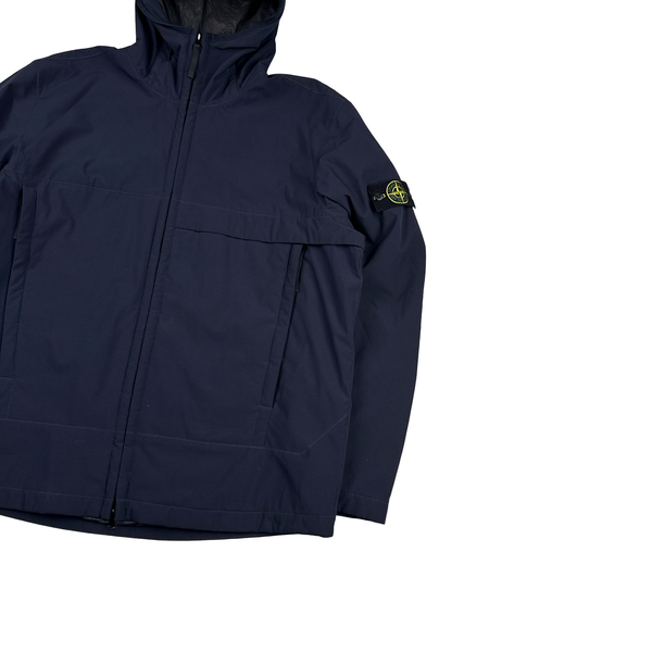 Stone Island 2022 Navy Soft Shell R Primaloft Jacket - XXL