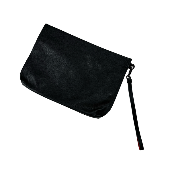 Christian Louboutin Black City Leather Pouch
