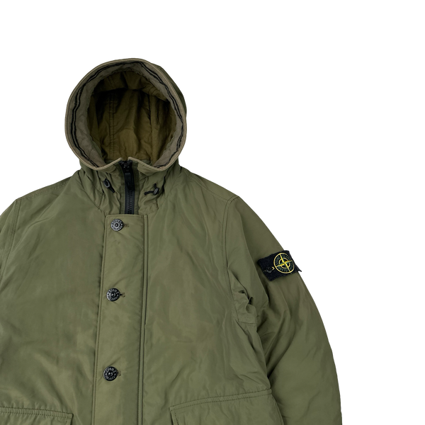 Stone Island 2019 Military Green Micro Reps Primaloft Jacket - Small