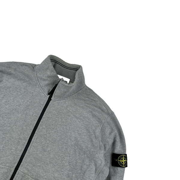 Stone Island 2016 Grey Zipped High Neck Jumper - 3XL