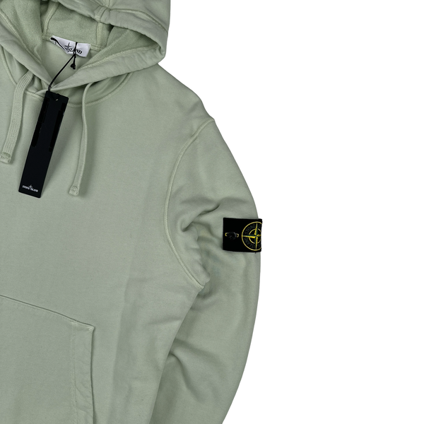 Stone Island 2021 Mint Pullover Hoodie - Large
