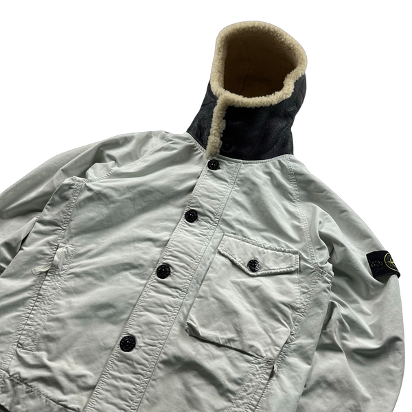 Stone Island 2017 Sherpa Sheepskin David TC Jacket - Small