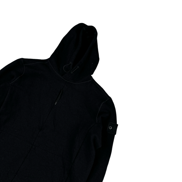 Stone Island 2018 Black Ghost Wool Pullover Jumper - Small