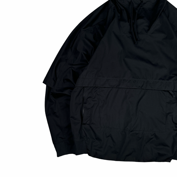 Stone Island Shadow Project 2020 Black Nylon Hooded Smock - Large