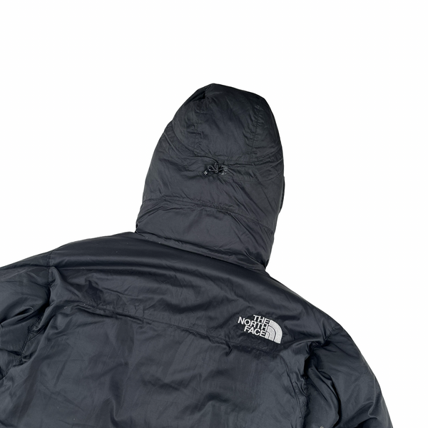 North Face Black Himalayan Summit Series 800 Down Hooded Puffer Jacket - Small