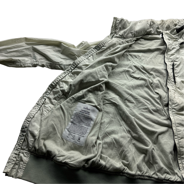 Stone Island Grey Garment Dyed Crinkle Reps Jacket - XXL