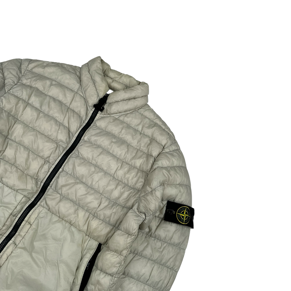Stone Island 2013 Pearl Micro Ripstop Lightweight Down Jacket - Large