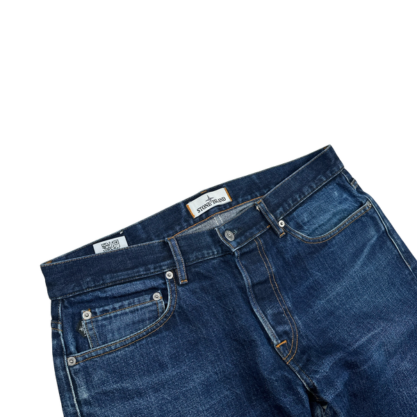 Stone Island 2017 RE T Blue Denim Jeans - 34"