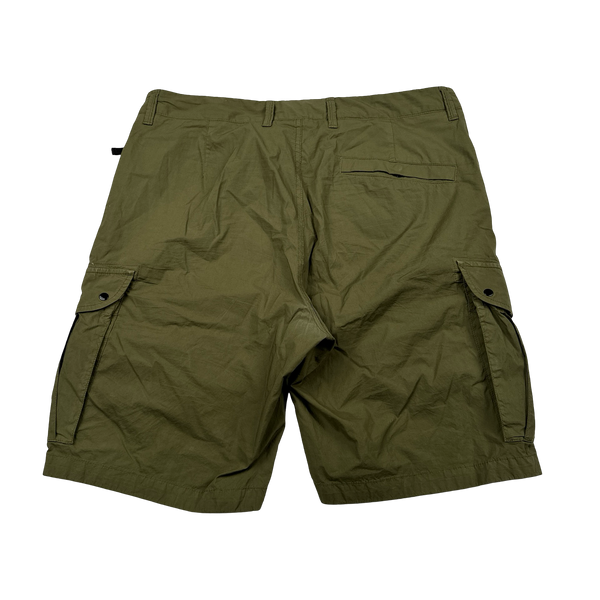 Stone Island 2021 Khaki Cotton Shorts - 32"