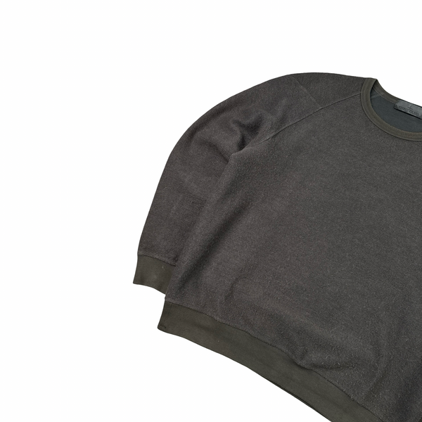 Stone Island 2020 Grey Ghost Crewneck Wool Jumper - XL