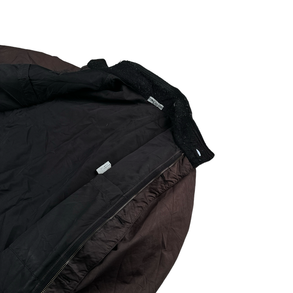 Stone Island 2008 Brown David TC Shoulder Badge Field Jacket - XL