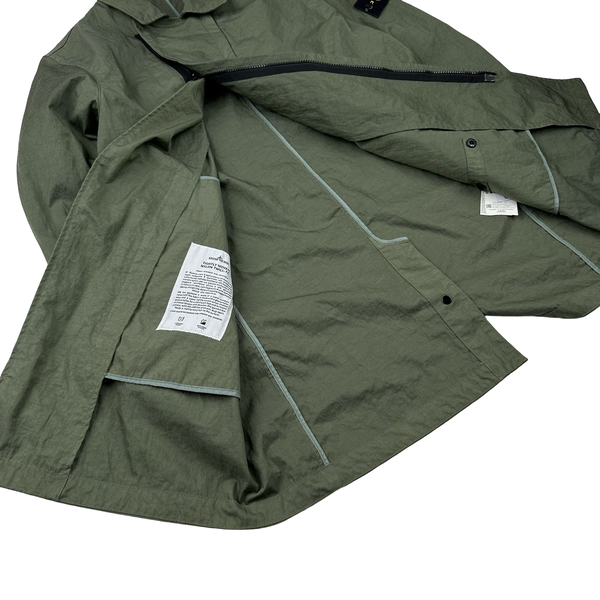 STONE  / 20SS/Green Tightly Woven Nylon Twill-TC jacket/ナイロンジャケット/S Stone Island Green Tightly Woven Nylon Twill-TC Jacket - Medium