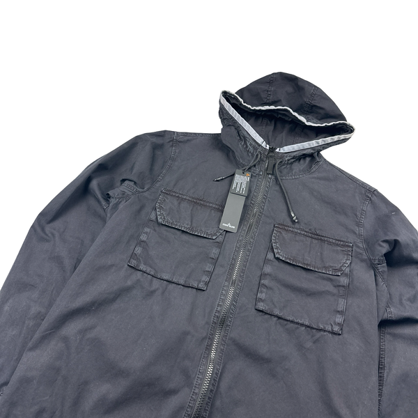 Stone Island 2022 Supima Cotton Hooded Overshirt - Small – Mat's