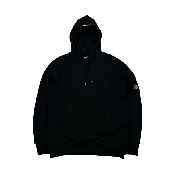 CP Company Black Lens Viewer Hoodie - Medium