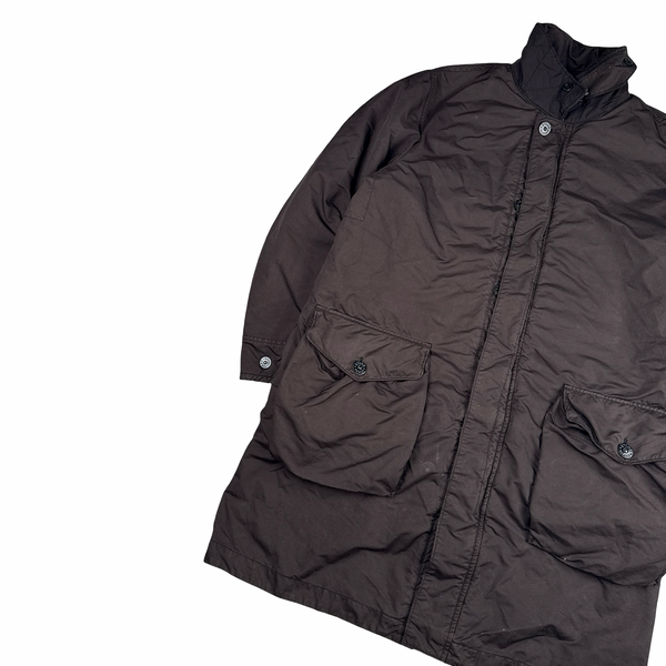 Stone Island 2021 Brown David TC Primaloft Parka Jacket - XL