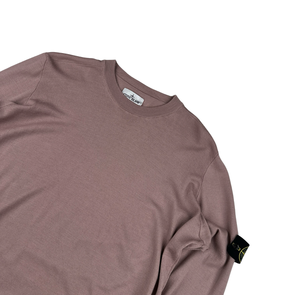 Stone Island 2022 Pink Knitted Jumper - XXL