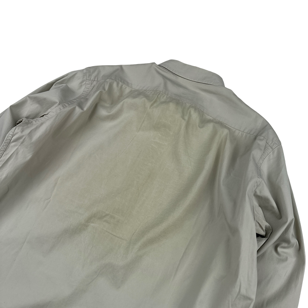 Burberry Grey Button Up Shirt - Large