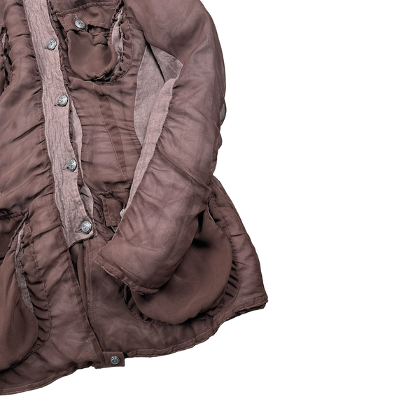 CP Company 2004 Women's Lino Multi Pocket Fitted Goggle Field Jacket - Small