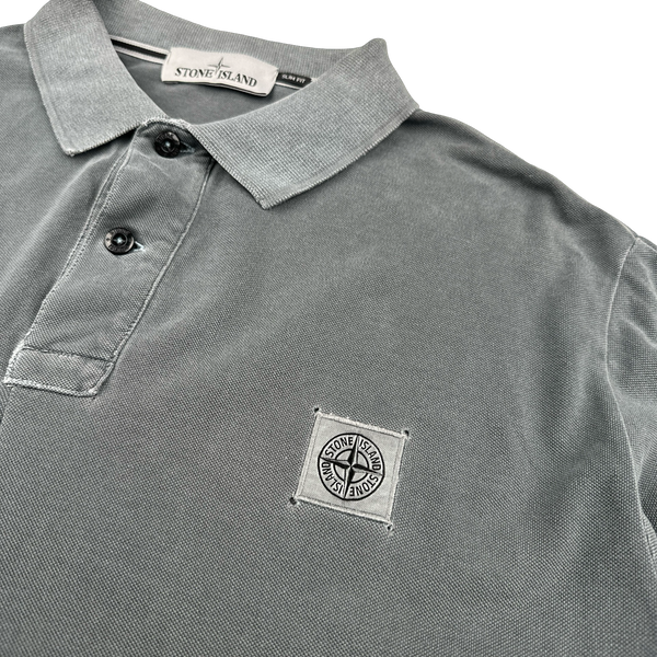 Stone Island 2020 Grey Short Sleeved Polo Top - 3XL